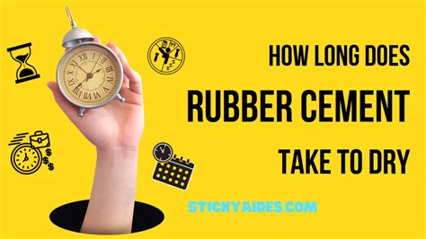 How Long for Rubber Cement to Dry: A Journey Through Time and Sticky Realities